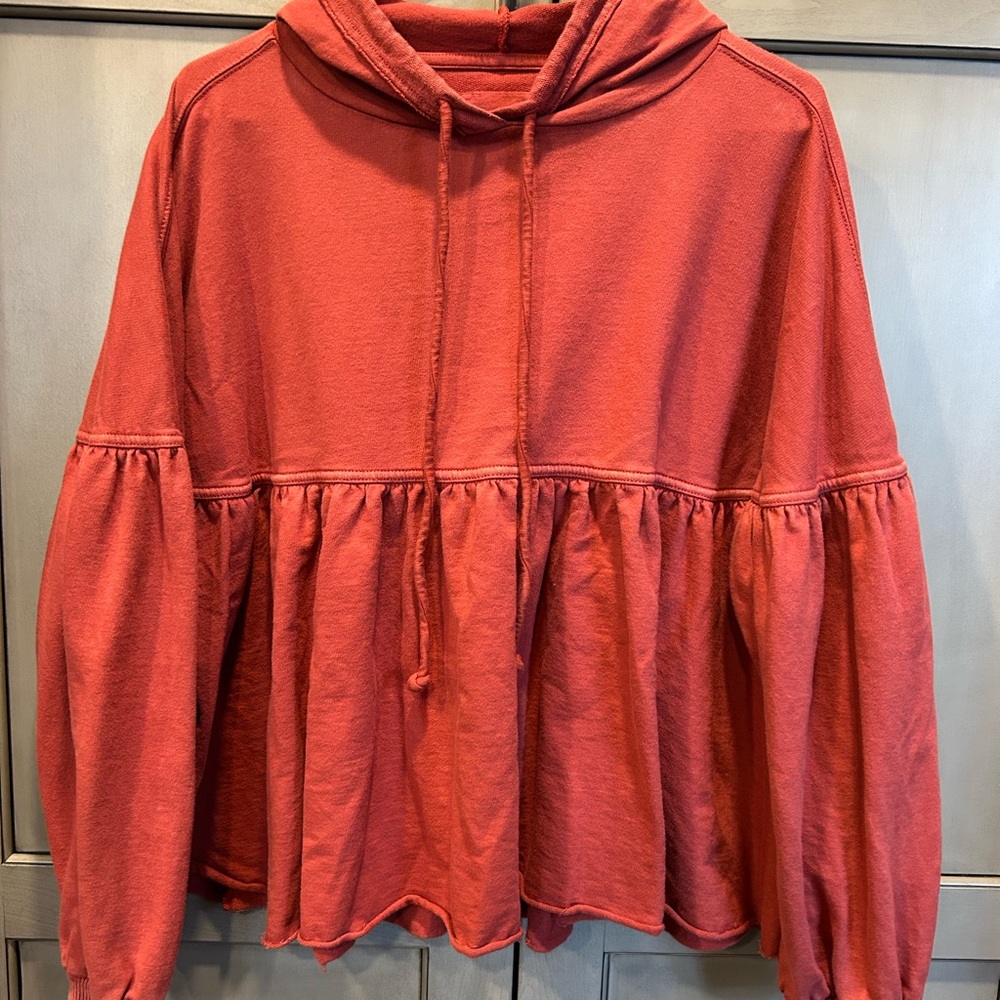 Aerie Peplum Hoodie